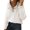 White, variant on Vedolay Women's Sweaters Womens 2023 Winter Casual Turtleneck Long Sleeve Loose Pullover Sweater,White S