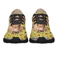 thumbnail image 5 of Ish Highland Cattle Sunflower Shoes Sneakers Black Size 10, 5 of 7