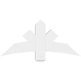 thumbnail image 2 of 48"W x 22"H x 6"D x 6"F, 11/12 Pitch, Alberta Architectural Grade PVC Gable Bracket, 2 of 8