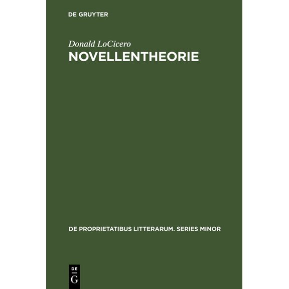 de Proprietatibus Litterarum. Series Min Novellentheorie: The Practicality of the Theoretical, Book 4, (Hardcover)