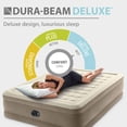 thumbnail image 4 of Intex 64427ED Dura-Beam Deluxe Ultra Plush Air Mattress w/ Pump, Queen, 4 of 9