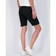 thumbnail image 3 of Real Essentials 3 Pack: Womens Cotton French Terry 9" Bermuda Short Pockets-Casual Lounge Athletic (Available in Plus), 3 of 4