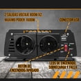 thumbnail image 4 of Convertidor De Voltaje 12VCD-220VAC 800W HOTECHE 690203 800W, 4 of 9