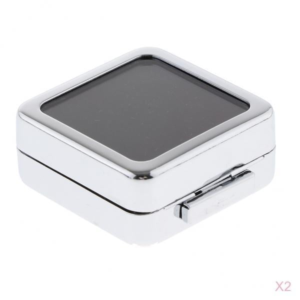 Foam Gem Jars Insert Gemstone Storage Display Tray Jewelry Box Case 