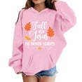 thumbnail image 3 of HUITKMM Girls Winter Warm Pullover Hooded Print Sweatshirt Casual Outdoor Top for Kids Age 4-14 Years, 3 of 3