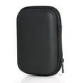 thumbnail image 1 of facefd Portable Earphone Carry Case with Zipper Earbud Wired Headset Storage Box Organizer Multi-purpose Protection Pouch Office Black, 1 of 4