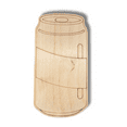 thumbnail image 2 of Unfinished Wood Etched Soda Can Shape 3" / 1/8", 2 of 2
