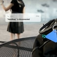 thumbnail image 3 of Bouanq Smart GPS Tracker, Portable Waterproof Bluetooth Tracker for Dogs, Kids, Cats, Luggage, Wallet, with app for Phone, Replaceable Battery Waterproof Tracking Device, 3 of 6