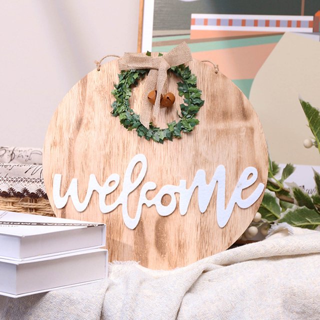 Fiudx Artículos en oferta con ofertas flash Simulación de plantas, artesanías de madera, decoración, colgante, adornos para colgar en la ventana