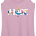 thumbnail image 3 of Alice In Wonderland - Alice - Women's Racerback Tank Top, 3 of 5