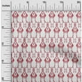 thumbnail image 1 of oneOone Silk Tabby Fabric Paisley Ikat Print Fabric By Yard 42 Inch Wide, 1 of 4