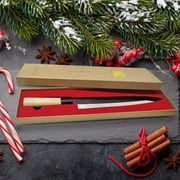 MITSUMOTO SAKARI 10-inch Japanese Sashimi Knife, Tungsten Alloy Kitchen Chef Knife