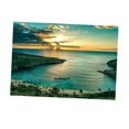 thumbnail image 4 of Cartel de fondo de acuario Sunnimix Hermoso paisaje de sol 122x46cm, 4 of 8