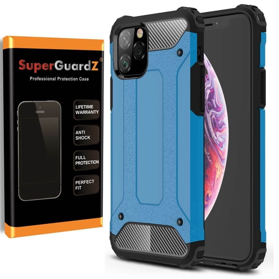 Case For iPhone 11 - SuperGuardZ Heavy-Duty Shockproof Protective Armor LED Stylus Pen