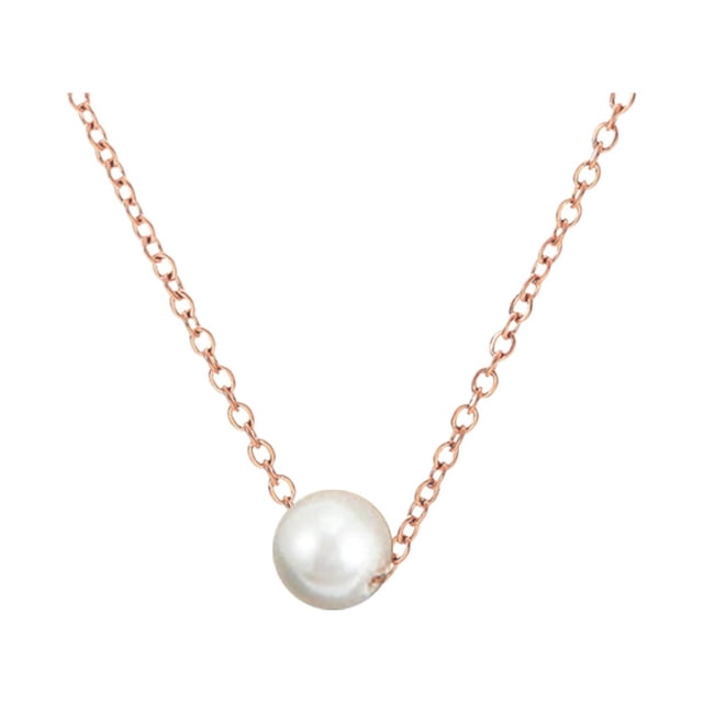 Collier pour Dames Mode Design Spécial Diamant Brillant Acier Titane Collier de Clavicule Collier Croix pour Femmes