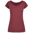 thumbnail image 1 of Build Your Brand T-Shirt à Col Grand pour Femmes, 1 of 3