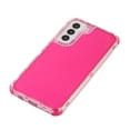 thumbnail image 7 of SaniMore for Samsung Galaxy S22 6.1" 2022 Csae, Crystal Solid Color Rugged Backplane for Women Girls Shockproof TPU Bumper Drop-proof Slim Lightweight Case for Galaxy S22 6.1 inch 2022, Rose, 7 of 7