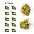 thumbnail image 4 of 10-100pcs Palestine Palestinian Flag Pin Badge Lapel Palestine National, 4 of 5