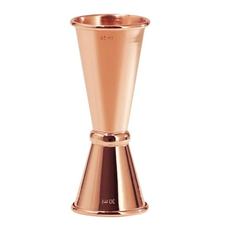 

Stainless Steel Cocktail Glass Cocktail Glass with Scale Mixing Pourer Barware Double-Headed Drink Mixer for Martini Banquet