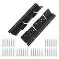thumbnail image 2 of Door Hinge, RV Entry Door Friction Hinge Black  Operation Impact Proof  For 5th Wheel Trailer Motorhome, 2 of 8
