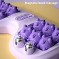 thumbnail image 4 of Portable Dual Foot Massage Roller, 2025 New 3 in 1 Foot Massager Roller for Plantar Fasciitis Relief, Dual Foots Acupressure Tools, Ergonomic Foot Zoning, Stress Relief and Improved Circulation, 4 of 8