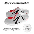 thumbnail image 6 of Haiem Gnome Home With A Cute Gnome Print Women's Fuzzy Memory Foam House Slipper Cozy Home Footwear Non-slip Winter Slippers-42/43, 6 of 7