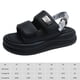 thumbnail image 2 of Sandalias de plataforma con puntera abierta zapatos de vestir casuales sandalias de vestir con correa al tobillo para mujer, 2 of 9