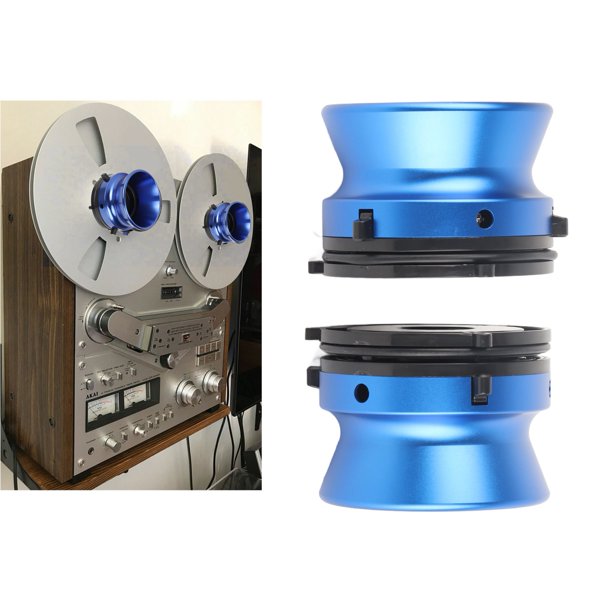 1 Par De Adaptadores De Buje NAB, Carrete Abridor De Cinta A Carrete De 10 Pulgadas, Cargador Universal De Carrete A Carrete De aleación De Aluminio Para Studer ReVox, Para