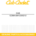 thumbnail image 5 of CUB CADET MA-08412355212 Axle Oil Seal 7000 7200 7235 7260 7265 7272 7305 7530, 5 of 8
