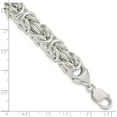 thumbnail image 5 of Sterling Silver Fancy Link Bracelet (8 X 13) Made In India qg1563-8, 5 of 5