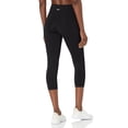 thumbnail image 2 of MSRP $50 Reebok Womens Standard Lux Capri Leggings Black Size 3X, 2 of 2