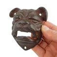 thumbnail image 4 of Cast Iron Bar Cantina Georgia Bulldog Bottle Opener Wall Mounted Rustic Brown, 4 of 4