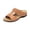 Brown_006, variant on Domuza Orthopedic Sandals for Women 2026 Summer Peep Toe Strap Wedge Sandals Lightweight Casual comfort Hollow Out Slip On Walking Shoes White 8(EU-40)