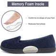 thumbnail image 2 of RockDove Women's Lightweight Chenille Closed Back Slippers, 2 of 4