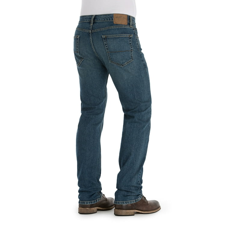 Levi's Men's Western Fit Stretch Mid Rise Regular Fit Straight Leg