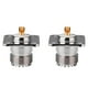 thumbnail image 1 of Adaptador hembra UHF de 2 piezas, conector coaxial coaxial RF, convertidor de UHF a KFD con 4 orificios de montaje Scienceny EL4642-00B, 1 of 2