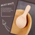 thumbnail image 3 of Shisuyan 2Pack Wood Scoops Kitchen Utensils for Hoteliers Dining Table, 3 of 8