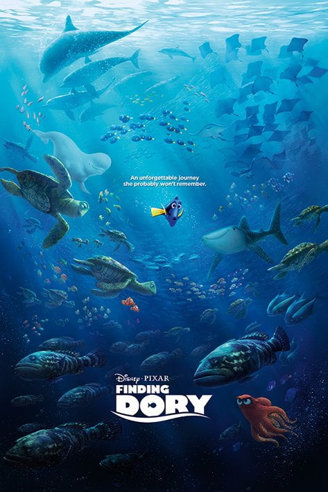 Finding Dory - Disney / Pixar Movie Poster / Print (Regular Style