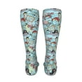 thumbnail image 6 of Naloa Cartoon Pirate High Stockings Women Thigh High Stockings Over Knee Long Stockings-One Size, 6 of 8