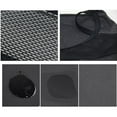 thumbnail image 3 of Neck Gaiter with Ear Loops Neck Covers Bandana Cloth Face Gaiter Mask for Outdoors, Motorcycle, Biking (Black), 3 of 7