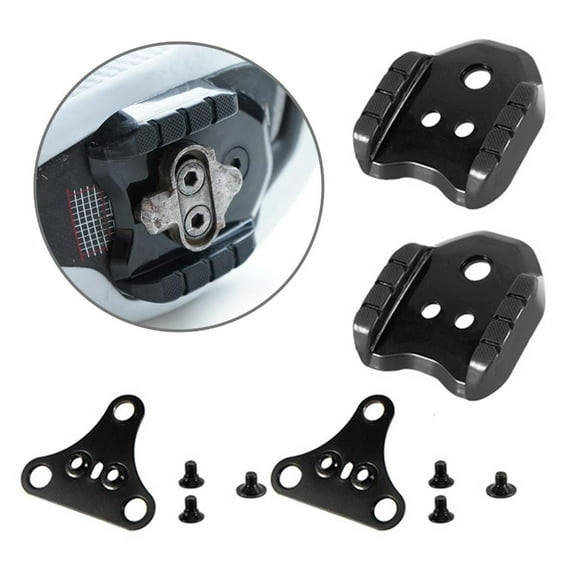 Mountain Bikes Locking Plate Converter Replacement Bikes Cleats Adapters for Road Bikes Locking Pedal Easily Use