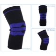 thumbnail image 3 of Rodilleras deportivas Nuevas rodilleras tejidas de silicona con resortes para correr, baloncesto, montañismo, 3 of 5