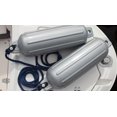 thumbnail image 1 of Taylor Made Boat Fender 252000 Storm Gard; Ribbed; Cylinder; White; Inflatable Vinyl; Reinforced Molded-In Eyelets; Single; For Marine Applications, 1 of 3