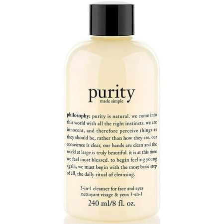 Philosophy Purity Made Simple One-Step Facial Cleanser 8 oz (Pack of 2)