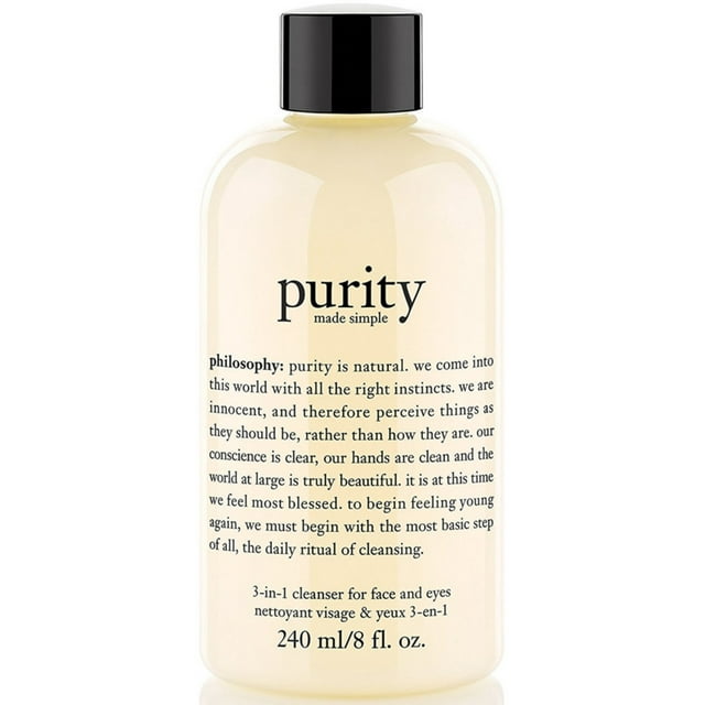 Philosophy Purity Made Simple One-Step Facial Cleanser 8 oz (Pack of 2)