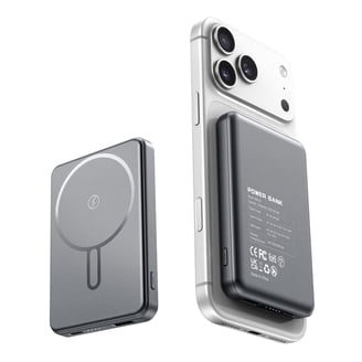 Anker Prime 12,000mAh Power Bank, 2-Port, 130W, Smart Display, for