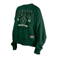 thumbnail image 2 of Women's New Era  Hunter Green Milwaukee Bucks Throwback Vintage Enzyme Wash Oversized Boxy Pullover Sweatshirt, 2 of 3