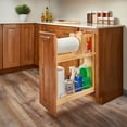 thumbnail image 6 of Rev-A-Shelf 8.75" Paper Towel Pullout Cabinet Organizer with Soft-Close, 448PTH-BCSC-8C, 6 of 9