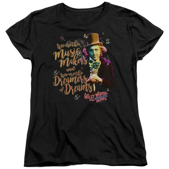 Willy Wonka And The Chocolate Factory - Music Makers - Women's Short Sleeve Shirt - Large