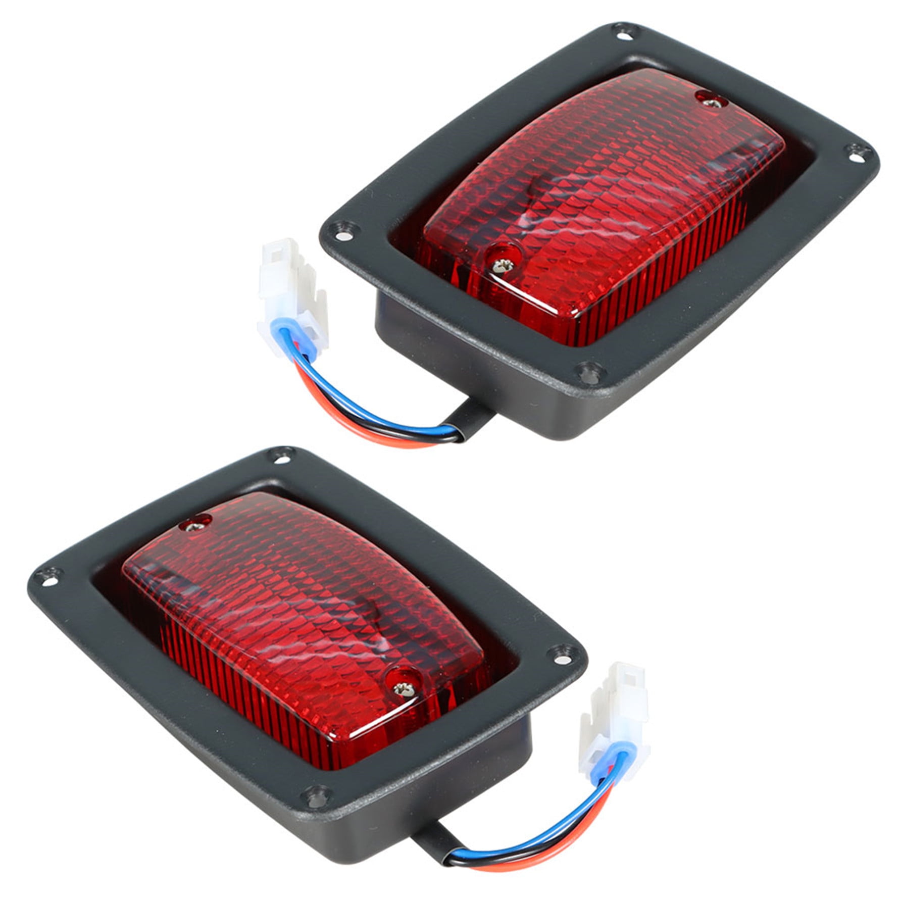 munirater 2 LED Tail Light 3 Wire Rear Taillights Pair Replacement for